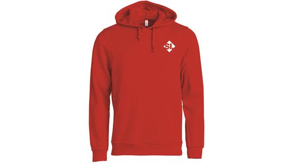 SLF Basic hoody rød, unisex