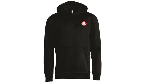 SLF Basic hoody sort, unisex