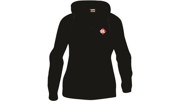 SLF Basic hoody full zip sort, dame