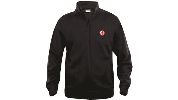 SLF Basic cardigan sort, herre