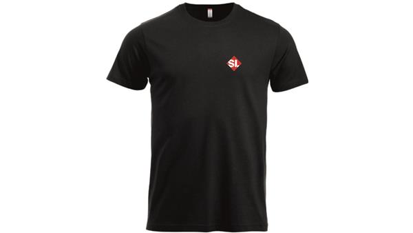 SLF New classic-t sort, herre/unisex