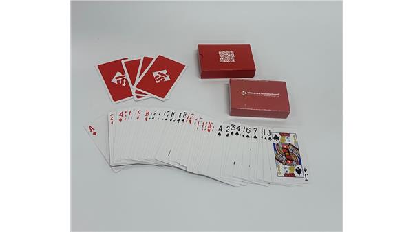 SLF Kortstokk i eske m/trykk